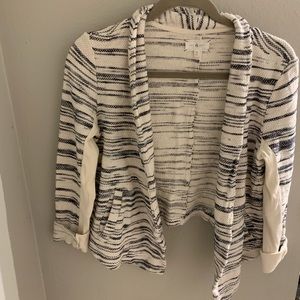 Lou & Grey XS open sweater with pockets